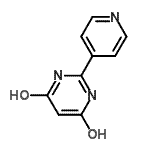 CAS#: 204394-76-3， 6-Hydroxy-2-(4-Pyridinyl)-4(1H)-Pyrimidinone