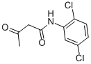 structure of CAS# 2044-72-6, N-(2,5-Dichlorophenyl)-3-Oxobutanamide;N-(2,5-Dichlorophenyl)-3-Oxo-Butanamide;N-(2,5-Dichlorophenyl)-3-Keto-Butyramide;2',5'-Dichloroacetoacetanilide