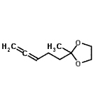 CAS#: 20449-23-4， 2-Methyl-2-(3,4-Pentadien-1-Yl)-1,3-Dioxolane