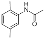 structure of CAS# 2050-44-4, N-(2,5-Dimethylphenyl)Acetamide;N-(2,5-Dimethylphenyl)Ethanamide;Bas 00131469;N-(2,5-Dimethyl-Phenyl)-Acetamide