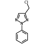 CAS 登录号：205306-59-8， 4-(氯甲基)-2-苯基-2H-1,2,3-三唑