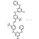 CAS#: 20579-01-5， Disodium 2,2'-[(E)-1,2-Ethenediyl]Bis{5-[(4-Amino-6-Anilino-1,3,5-Triazin-2-Yl)Amino]Benzenesulfonate}
