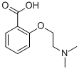 structure of CAS# 206261-66-7, 2-[2-(Dimethylamino)Ethoxy]-Benzoic Acid;2-[2-(Dimethylamino)Ethoxy]Benzoic Acid 95%;2-[2-(DIMETHYLAMINO)ETHOXY]BENZOIC ACID 95;2-Carboxy-Beta-(Dimethylamino)Phenetole