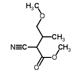 CAS#: 206271-46-7， Methyl 2-Cyano-4-Methoxy-3-Methylbutanoate