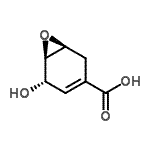 CAS#: 206537-16-8， (1S,5S,6R)-5-Hydroxy-7-Oxabicyclo[4.1.0]Hept-3-Ene-3-Carboxylic Acid