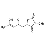 CAS#: 206562-86-9， 3-[(3Z)-4-Hydroxy-2-Oxo-3-Penten-1-Yl]-1-Methyl-2,5-Pyrrolidinedione