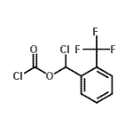 CAS#: 206986-86-9， Chloro[2-(trifluoromethyl)phenyl]methyl carbonochloridate