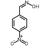 结构式 CAS# 20707-69-1, (Z)-N-羟基-1-(4-硝基苯基)甲亚胺