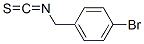 structure of CAS# 2076-56-4, 1-Bromo-4-(Isothiocyanatomethyl)Benzene;4-Bromobenzylisothiocyanate;Benzene, 1-Bromo-4-(Isothiocyanatomethyl)-;Nsc 137468