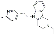 CAS#: 20771-45-3， 2,3,4,5-Tetrahydro-2-Ethyl-5-[2-(6-Methyl-3-Pyridyl)Ethyl]-1H-Pyrido[4,3-b]Indole