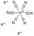structure of CAS# 20792-41-0, Tripotassium Iridium(+3) Hexacyanide;Iridate(3-), Hexakis(Cyano-Kappac)-, Tripotassium, (Oc-6-11)-;Potassium Hexacyanoiridate(Iii)