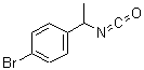 structure of CAS# 207974-15-0, 1-Bromo-4-(1-Isocyanatoethyl)Benzene;(±)-1-(4-Bromophenyl)ethyl isocyanate;(±)-1-(4-BROMOPHENYL)ETHYLISOCYANATE;(R)-(+)-1-(4-BROMOPHENYL)ETHYL ISOCYANATE