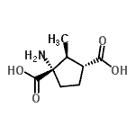 CAS#: 207983-48-0， (1S,2S,3R)-1-Amino-2-Methyl-1,3-Cyclopentanedicarboxylic Acid