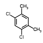 structure of CAS# 2084-45-9, 1,5-Dichloro-2,4-Dimethylbenzene