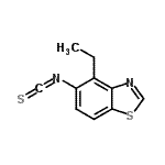 CAS#: 208458-52-0， 4-Ethyl-5-Isothiocyanato-1,3-Benzothiazole