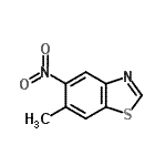 CAS#: 208512-67-8， 6-Methyl-5-Nitro-1,3-Benzothiazole