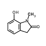 CAS 登录号：20870-84-2， 7-羟基-1-甲基-1,3-二氢-2H-吲哚-2-酮