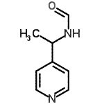 CAS#: 20877-38-7， N-[1-(4-Pyridinyl)Ethyl]Formamide