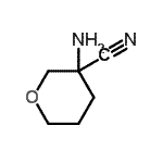 CAS#: 209112-18-5， 3-Aminotetrahydro-2H-Pyran-3-Carbonitrile