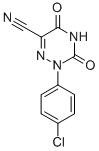 structure of CAS# 20932-04-1, 2-(4-Chlorophenyl)-3,5-Dioxo-2,3,4,5-Tetrahydro-1,2,4-Triazine-6-Carbonitrile;2-(4-Chlorophenyl)-3,5-Diketo-1,2,4-Triazine-6-Carbonitrile;5N-919;Zinc00169516