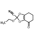 CAS#: 210044-48-7， 2-Ethoxy-4-Oxo-4,5,6,7-Tetrahydro-1,3-Benzodioxole-2-Carbonitrile
