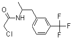 CAS#: 21015-13-4， 2-Chloro-N-[alpha-Methyl-3-(Trifluoromethyl)Phenethyl]Acetamide