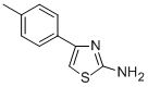 structure of CAS# 2103-91-5, 4-(4-Methylphenyl)-1,3-Thiazol-2-Amine;4-(4-Methylphenyl)Thiazol-2-Amine;4-(4-Methylphenyl)-2-Thiazolamine;[4-(4-Methylphenyl)Thiazol-2-Yl]Amine