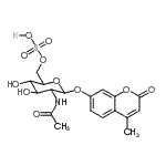 CAS#: 210357-37-2， Potassium 4-Methyl-2-Oxo-2H-Chromen-7-Yl 2-Acetamido-2-Deoxy-6-O-Sulfonatohexopyranoside