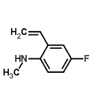 CAS#: 210536-19-9， 4-Fluoro-N-Methyl-2-Vinylaniline