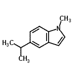 CAS#: 210536-48-4， 5-Isopropyl-1-Methyl-1H-Indole