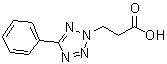 CAS#: 21054-67-1， 3-(5-Phenyl-2H-Tetrazol-2-Yl)Propanoic Acid