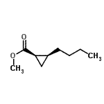 CAS#: 210546-52-4， Methyl (1R,2S)-2-Butylcyclopropanecarboxylate