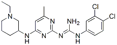 CAS#: 21062-28-2， 1-(3,4-Dichlorophenyl)-2-[4-[(1-Ethyl-3-Piperidyl)Amino]-6-Methyl-Pyrimidin-2-Yl]Guanidine