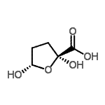 CAS#: 210823-25-9， (2S,5S)-2,5-Dihydroxytetrahydro-2-Furancarboxylic Acid