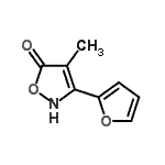 CAS#: 210836-31-0， 3-(2-Furyl)-4-Methyl-1,2-Oxazol-5(2H)-One