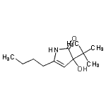 CAS#: 210972-58-0， 5-Butyl-3-Hydroxy-3-(2-Methyl-2-Propanyl)-1,3-Dihydro-2H-Pyrrol-2-One
