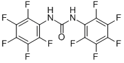 structure of CAS# 21132-30-9, N,N'-Bis(Pentafluorophenyl)Urea;Urea, N,N'-Bis(Pentafluorophenyl)-;A1029/0048214