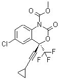 CAS#: 211563-40-5， Methyl (4S)-6-Chloro-4-(Cyclopropylethynyl)-2-Oxo-4-(Trifluoromethyl)-2H-3,1-Benzoxazine-1(4H)-Carboxylate