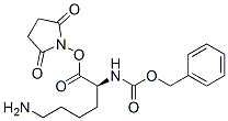 结构式 CAS# 21160-83-8, 苄氧羰基-赖氨酰(苄氧羰基)-琥珀酰亚胺