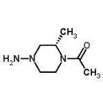 CAS#: 211748-72-0， 1-[(2S)-4-Amino-2-Methyl-1-Piperazinyl]Ethanone