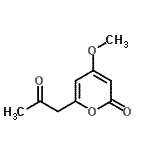 CAS#: 21179-76-0， 4-Methoxy-6-(2-Oxopropyl)-2H-Pyran-2-One