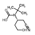 CAS#: 211804-20-5， [(2R)-1-Cyano-4-Hydroxy-2-Butanyl](2-Methyl-2-Propanyl)Carbamic Acid