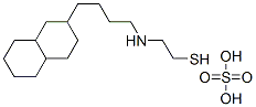 CAS 登录号：21209-19-8， 2-[4-(十氢萘-2-基)丁基]氨基乙硫醇硫酸酯