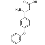 CAS#: 213192-51-9， 3-Amino-3-(4-Phenoxyphenyl)Propanoic Acid