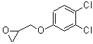 结构式 CAS# 21320-30-9, 2-[(3,4-二氯苯氧基)甲基]环氧乙烷