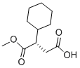 structure of CAS# 213270-44-1, (S)-2-Cyclohexylsuccinic Acid 1-Methyl Ester;(3S)-3-Cyclohexyl-4-Methoxy-4-Oxo-Butanoate;(3S)-3-Cyclohexyl-4-Keto-4-Methoxy-Butyrate;Zinc02572885