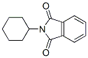 structure of CAS# 2133-65-5, 2-Cyclohexylisoindole-1,3-Dione;2-Cyclohexylisoindoline-1,3-Dione;2-Cyclohexylisoindoline-1,3-Quinone;1H-Isoindole-1,3(2H)-Dione, 2-Cyclohexyl-