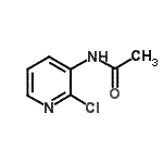 structure of CAS# 21352-19-2, N-(2-Chloro-3-Pyridinyl)Acetamide;Acetamide,N-(2-chloro-3-pyridinyl)-;N-(2-chloro-3-pyridinyl)acetamide;N-(2-chloro-3-pyridyl)acetamide