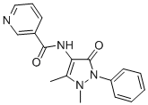 CAS#: 2139-47-1， N-(1,5-Dimethyl-3-Oxo-2-Phenylpyrazol-4-Yl)Pyridine-3-Carboxamide