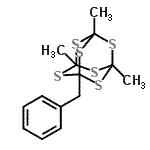 CAS#: 21404-64-8， 1-Benzyl-3,5,7-Trimethyl-2,4,6,8,9,10-Hexathiatricyclo[3.3.1.1<Sup>3,7</Sup>]Decane